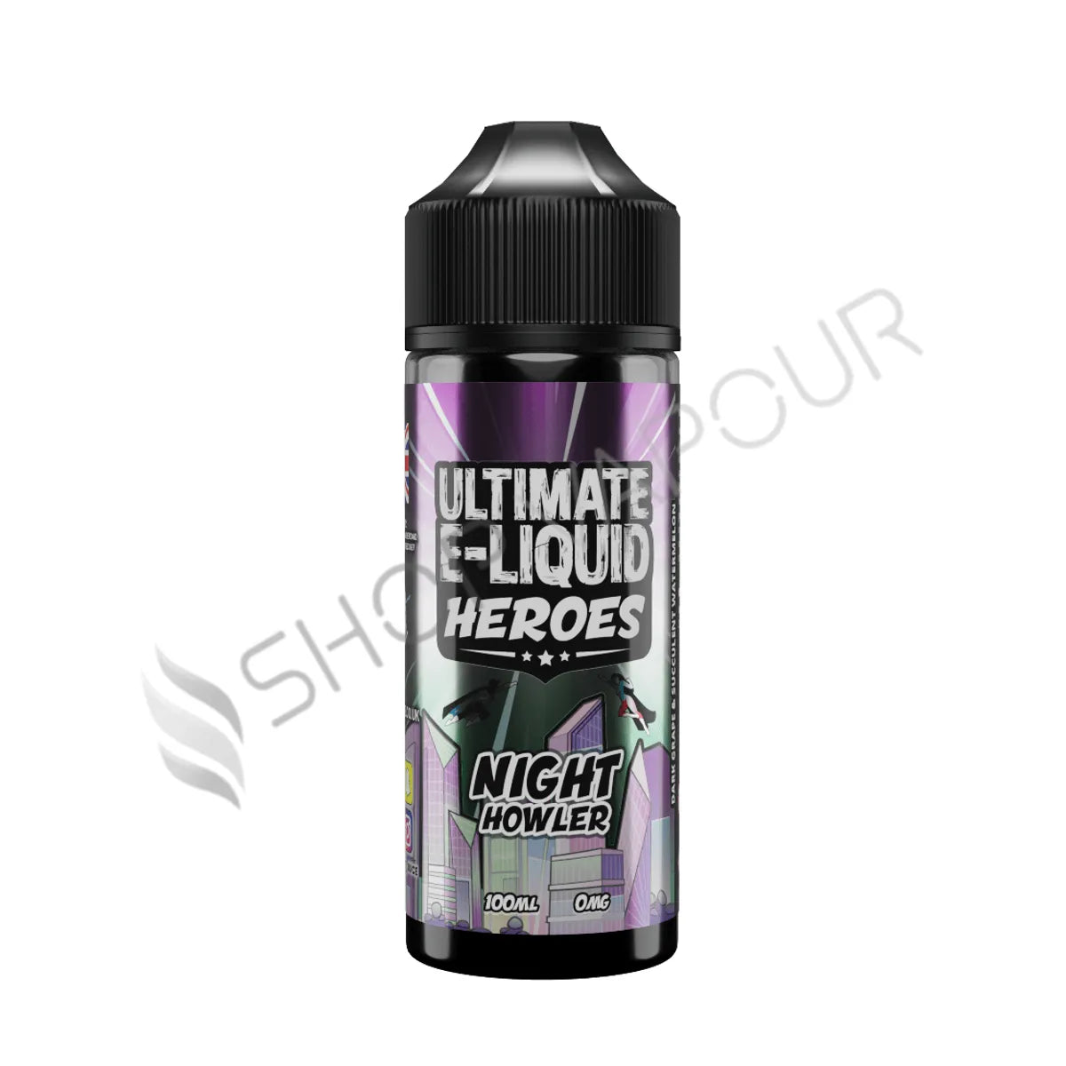 Night Howler 100ml Shortfill E-liquid by Ultimate Juice Heroes