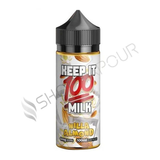 Nilla Almond 100ml Shortfill E-Liquid by Keep It 100