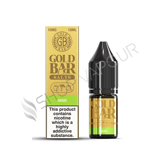 Oasis Nic Salt E-Liquid by Gold Bar Salts