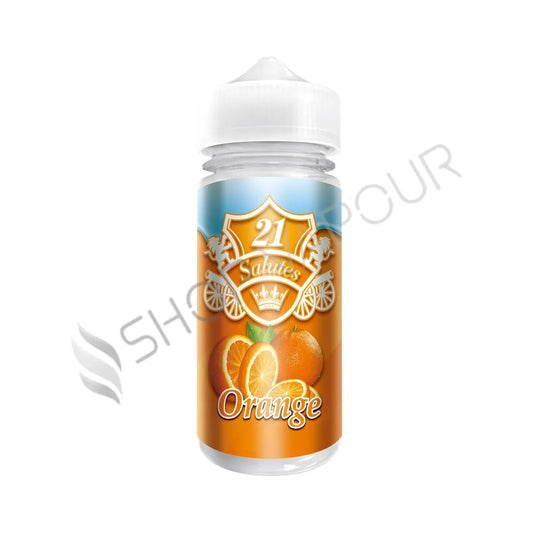 Orange 100ml Shortfill E-Liquid by 21 Salutes