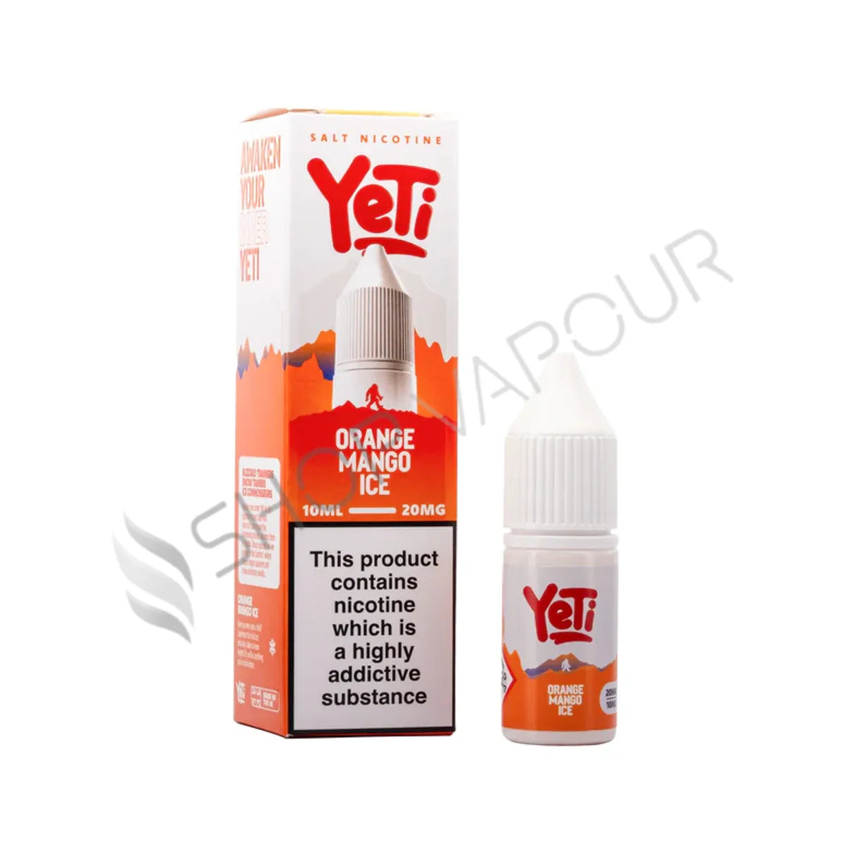 Orange Mango Ice Nic Salt E-Liquid by Yeti