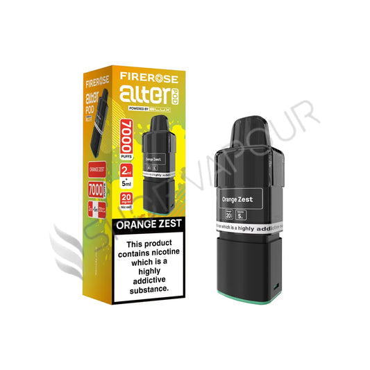 Orange Zest Alter 7000 Prefilled Pod & Refill by Firerose