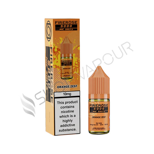 Orange Zest Nic Salt E-Liquid by Elux Firerose 5000