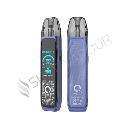 Oreco Model X Pod Vape Kit - Dark Blue
