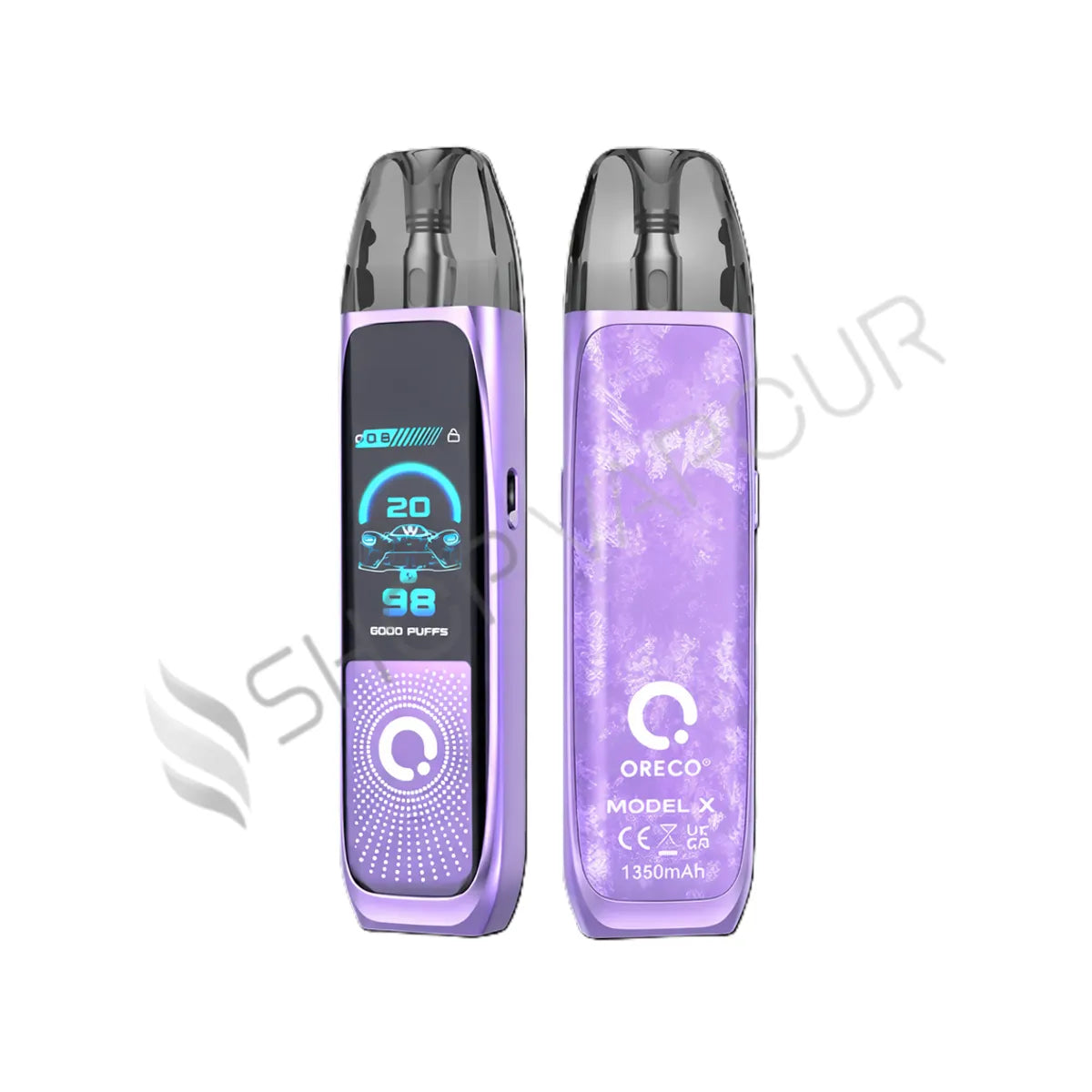 Oreco Model X Pod Vape Kit - Icy Purple