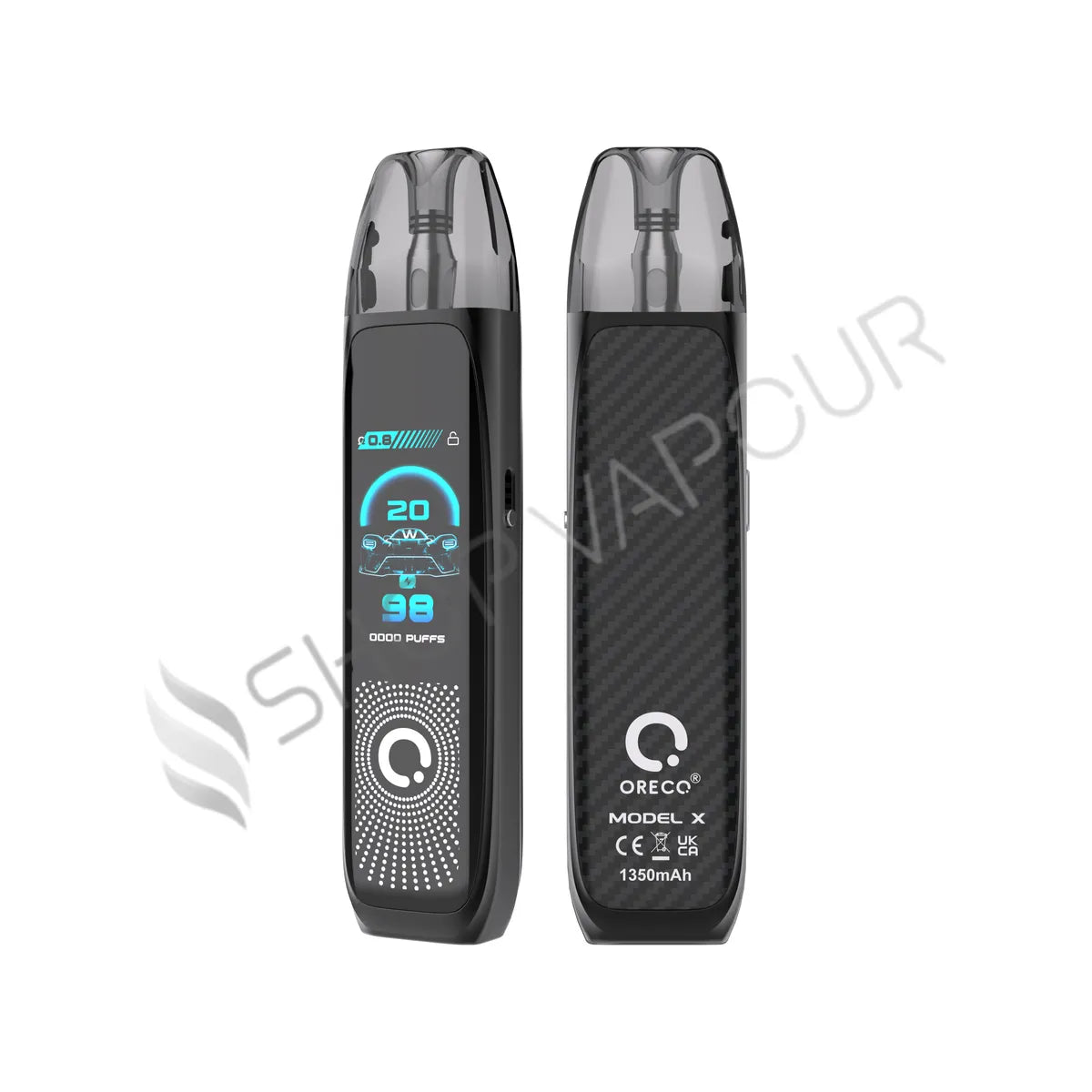 Oreco Model X Pod Vape Kit - Midnight Black