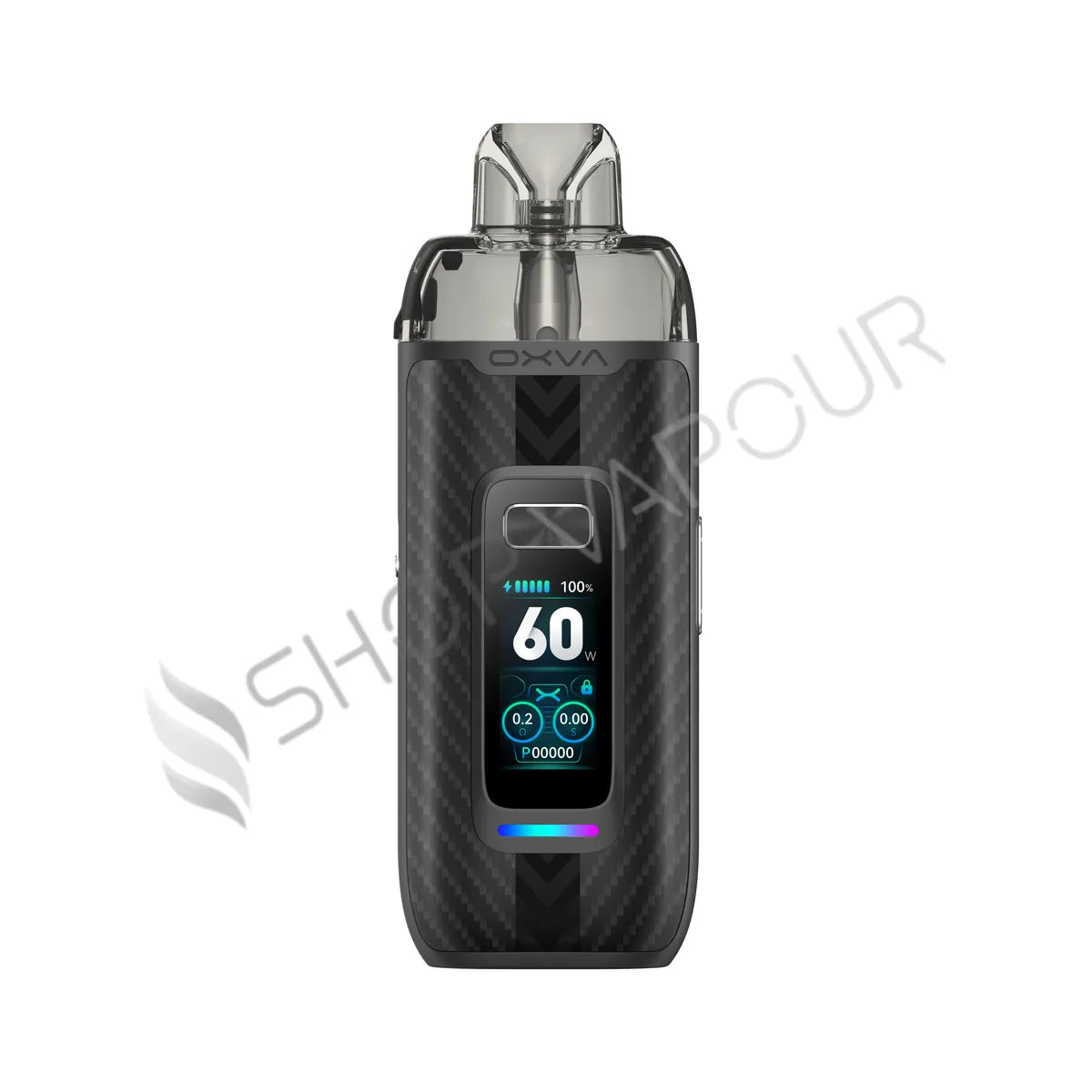 OXVA VPrime Pod Vape Kit - Black Carbon