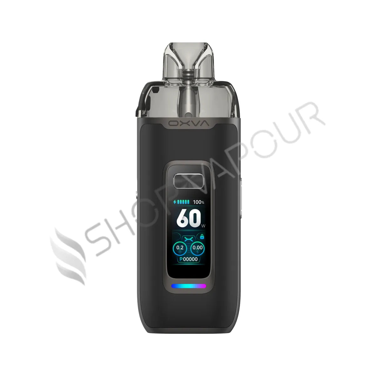 OXVA VPrime Pod Vape Kit - Black Leather