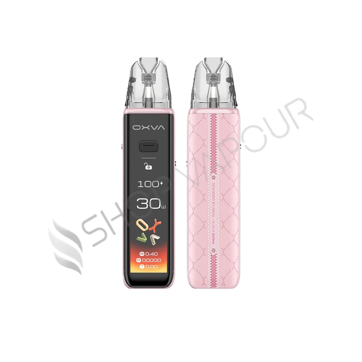Oxva Xlim 3 Ultra Pod Vape Kit - Cherry Pink
