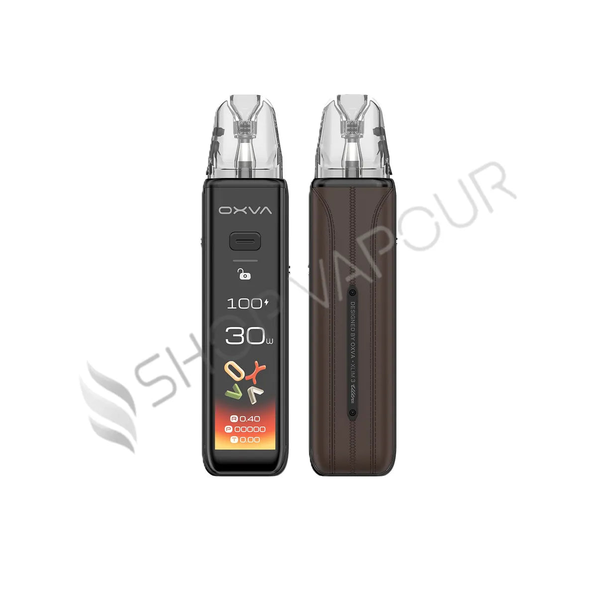 Oxva Xlim 3 Ultra Pod Vape Kit - Mocha Brown