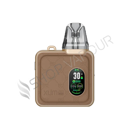 OXVA Xlim SQ Pro Pod Vape Kit - Brown Leather
