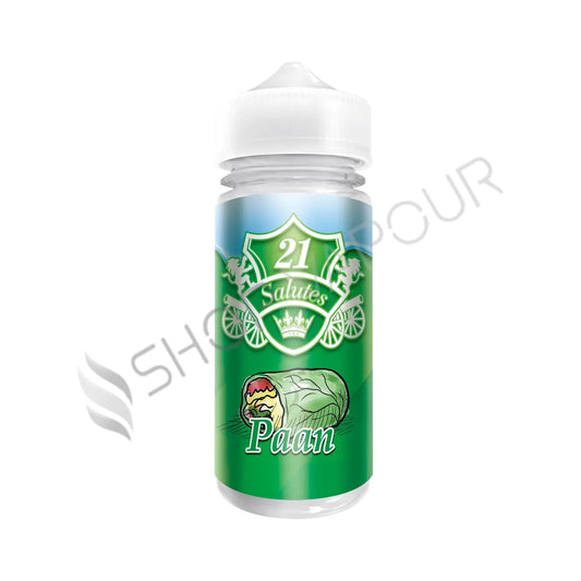 Paan 100ml Shortfill E-Liquid by 21 Salutes