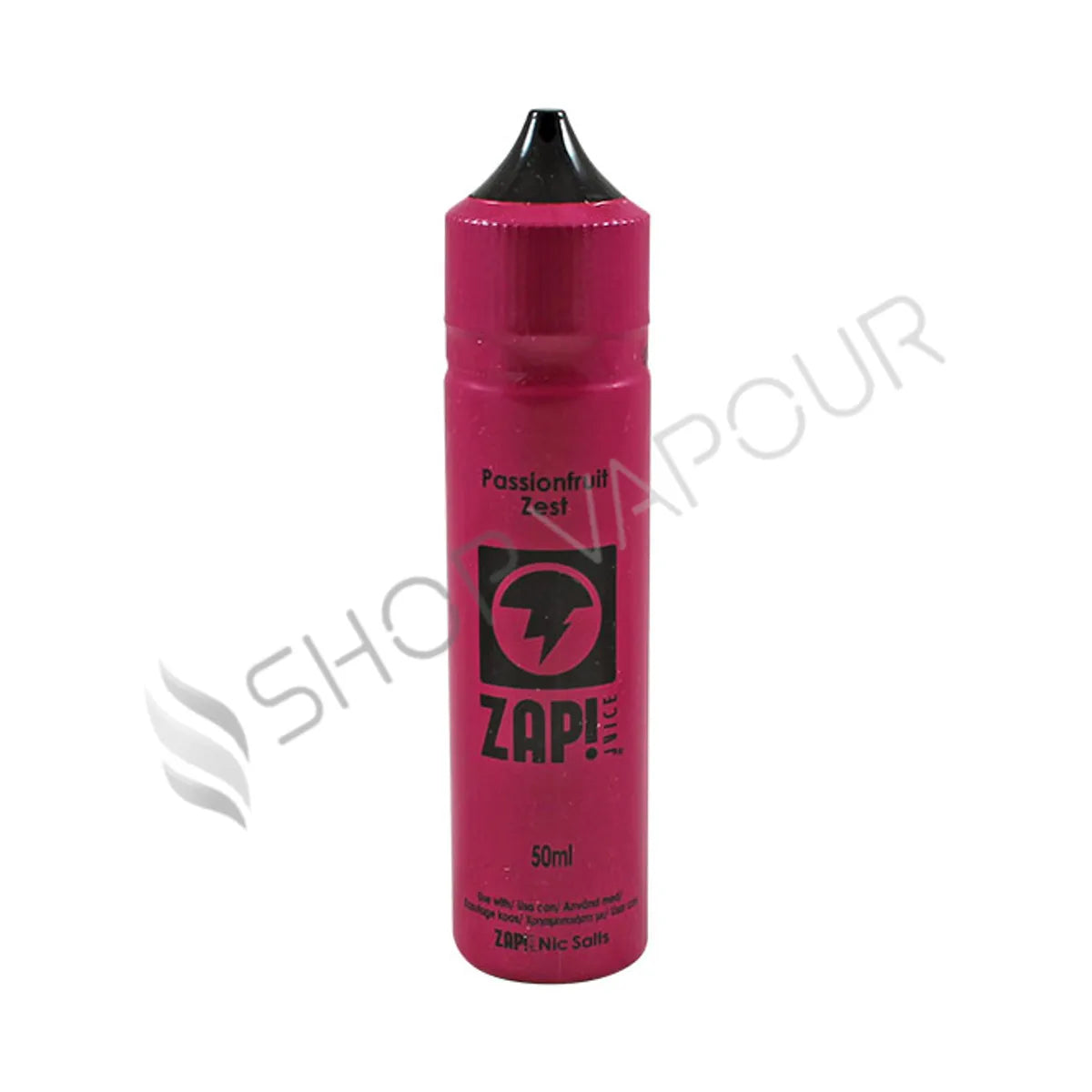 Passionfruit Zest 50ml Shortfill E-Liquid by Zap Juice