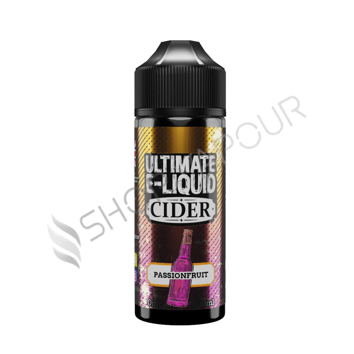 Passionfruit 100ml Shortfill E-liquid by Ultimate Juice Cider