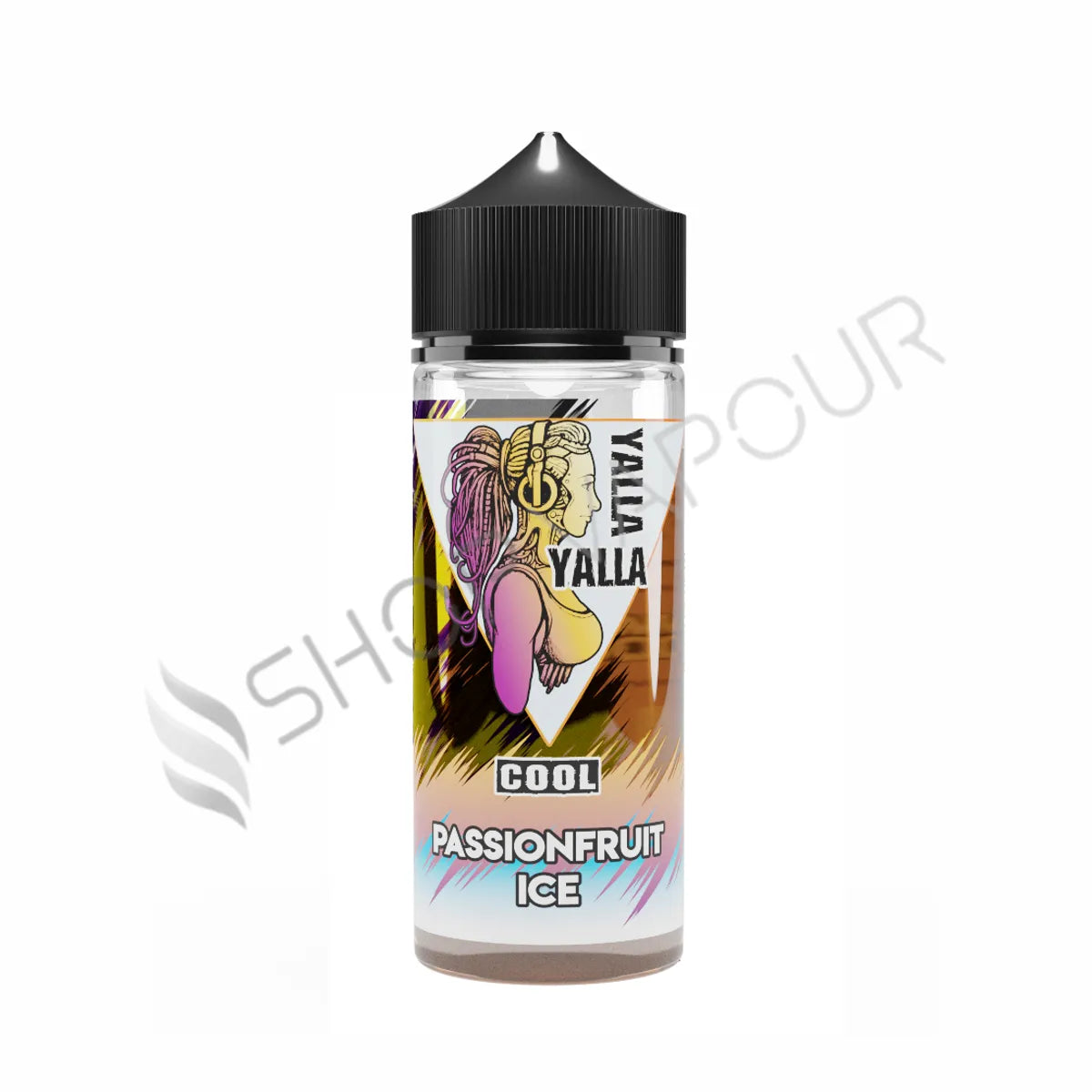 Passionfruit Ice 100ml Shortfill E-Liquid by Yalla Yalla Cool