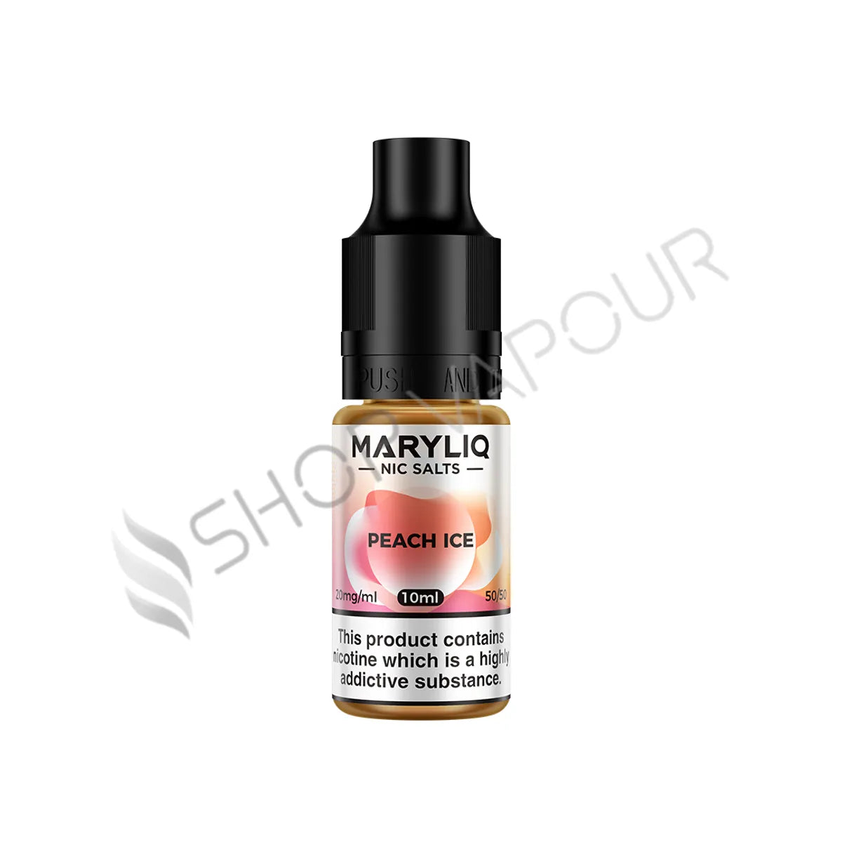 Peach Ice Nic Salt E-Liquid by Lost Mary Maryliq