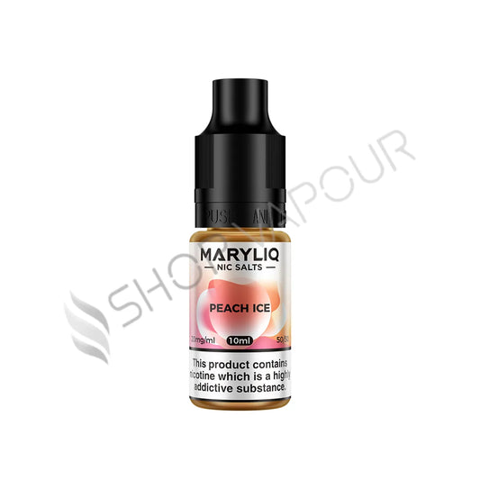Peach Ice Nic Salt E-Liquid by Lost Mary Maryliq