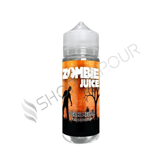 Peach Melba 100ml Shortfill E-Liquid by Zombie Juice