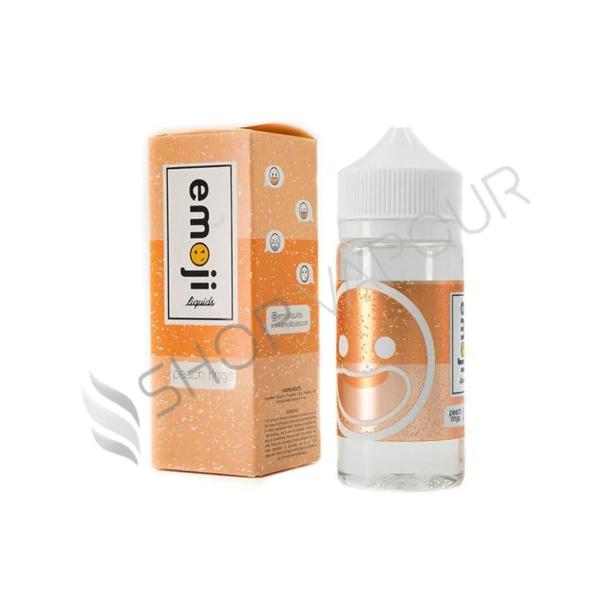 Peach Rings 80ml Shortfill E-Liquid by Emoji