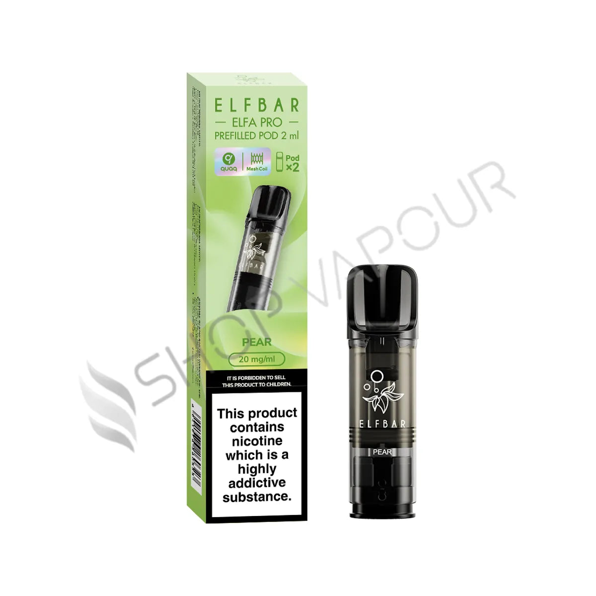Pear Elfa Pro Prefilled Pods by Elf Bar