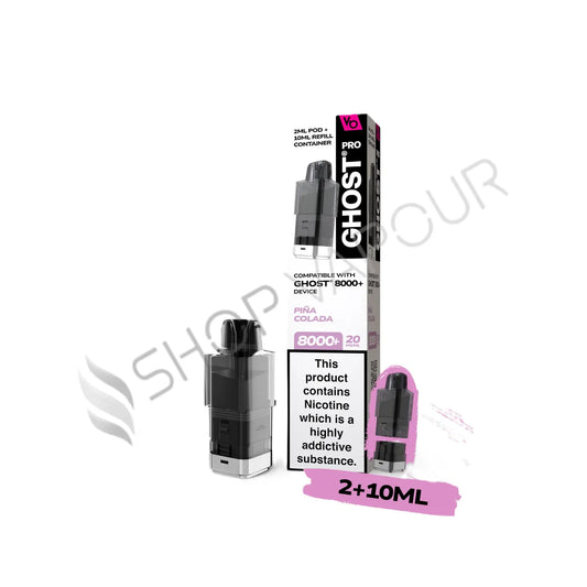 Pina Colada Pro 8000+ Prefilled Pod & Refill by Ghost