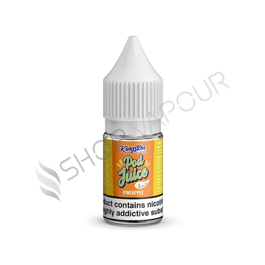 Pineapple 10ml E-Liquid by Kingston Pod Juice