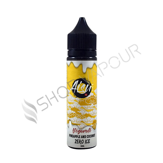 Pineapple & Coconut Zero Ice 50ml Shortfill E-Liquid by Aisu Yoguruto