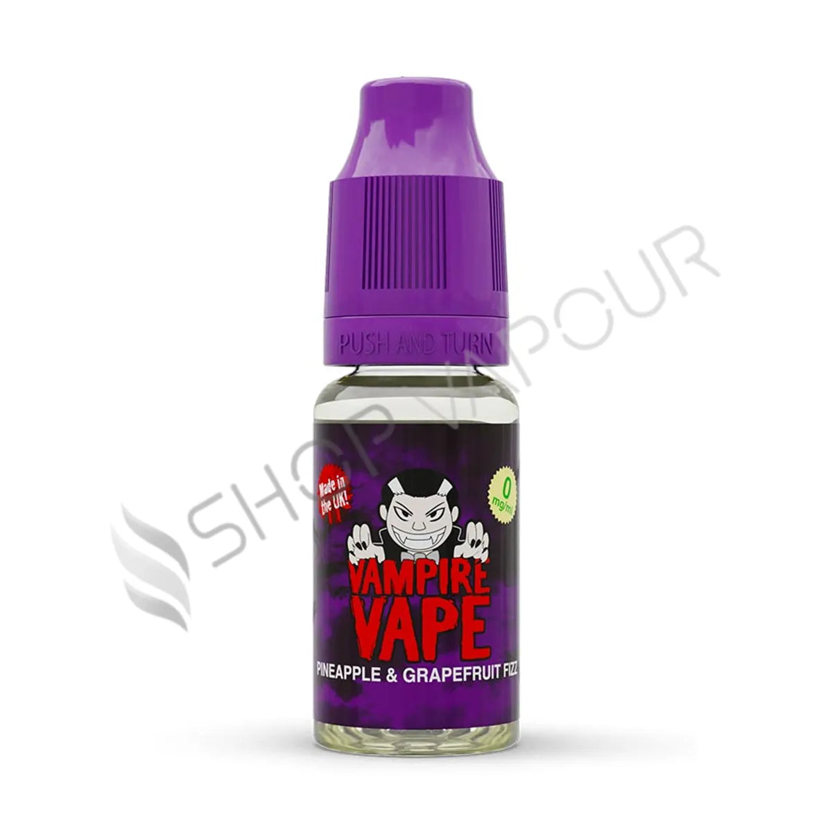 Pineapple & Grapefruit Fizz 10ml E-Liquid by Vampire Vape