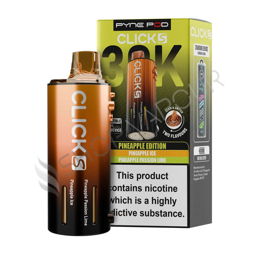 Pineapple Edition Click S 30K Prefilled Pod & Refill by Pyne Pod