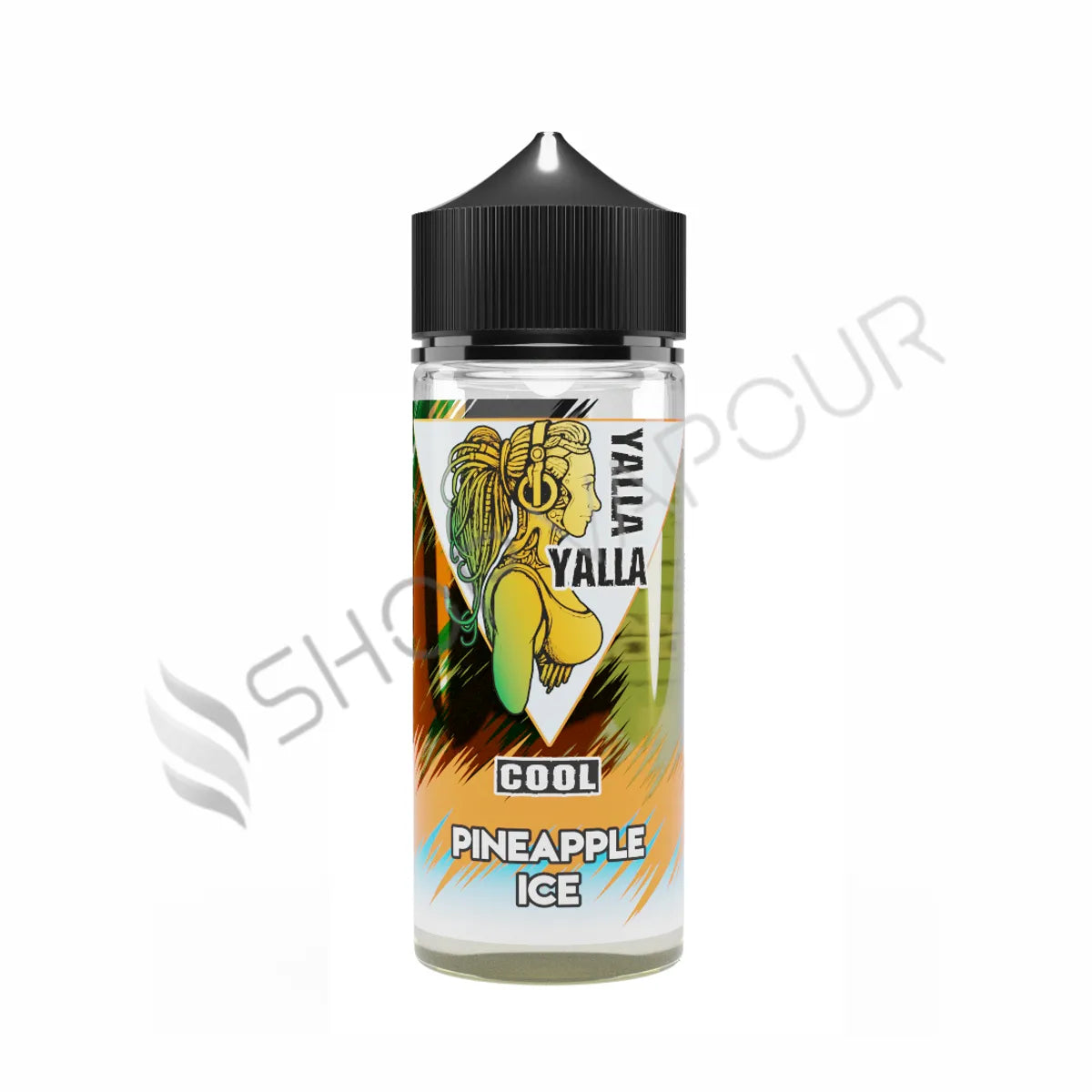 Pineapple Ice 100ml Shortfill E-Liquid by Yalla Yalla Cool