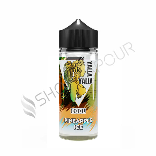Pineapple Ice 100ml Shortfill E-Liquid by Yalla Yalla Cool
