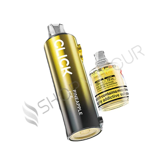 Pineapple Ice Click 10K Pod & Bottle by Pyne Pod