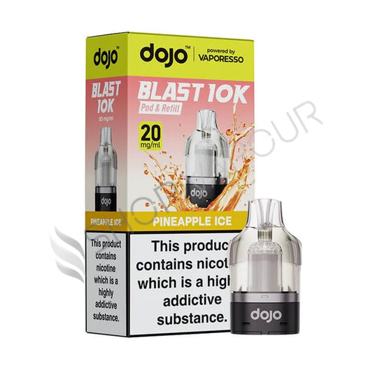 Pineapple Ice Dojo Blast 10K Prefilled Pod & Refill by Vaporesso