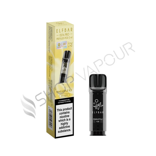 Pineapple Ice Elfa Pro Prefilled Pods by Elf Bar