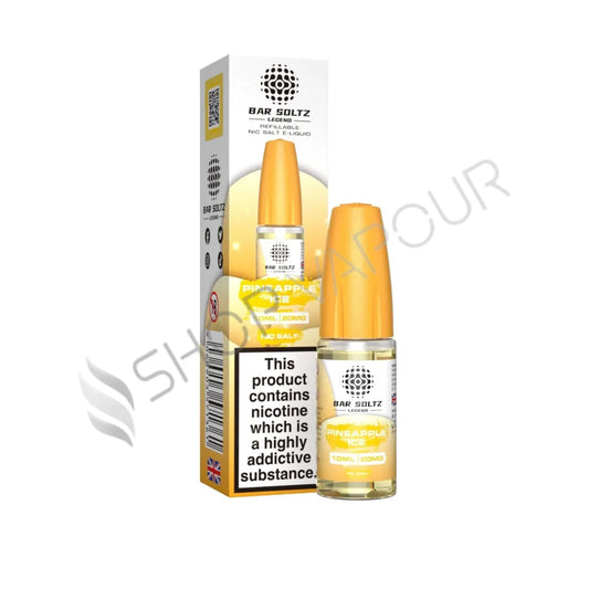 Pineapple Ice Nic Salt E-Liquid by Bar Soltz Legend