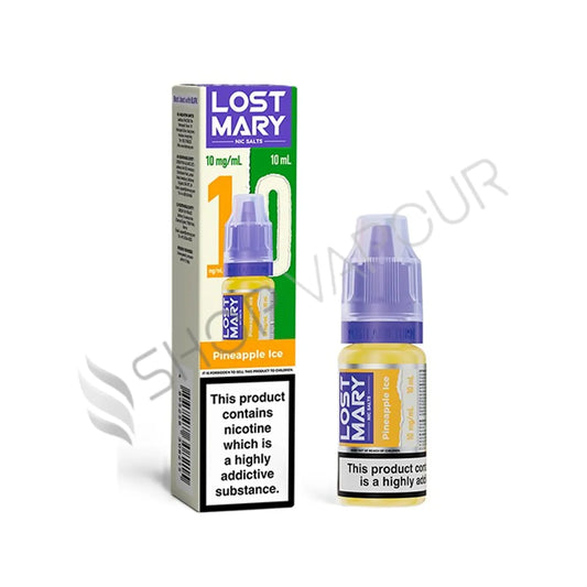 Pineapple Ice Nic Salt E-Liquid by Lost Mary