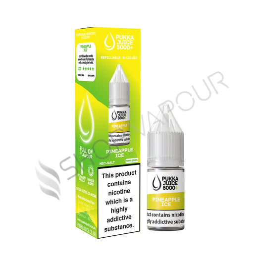 Pineapple Ice Nic Salt E-Liquid by Pukka Juice 5000+