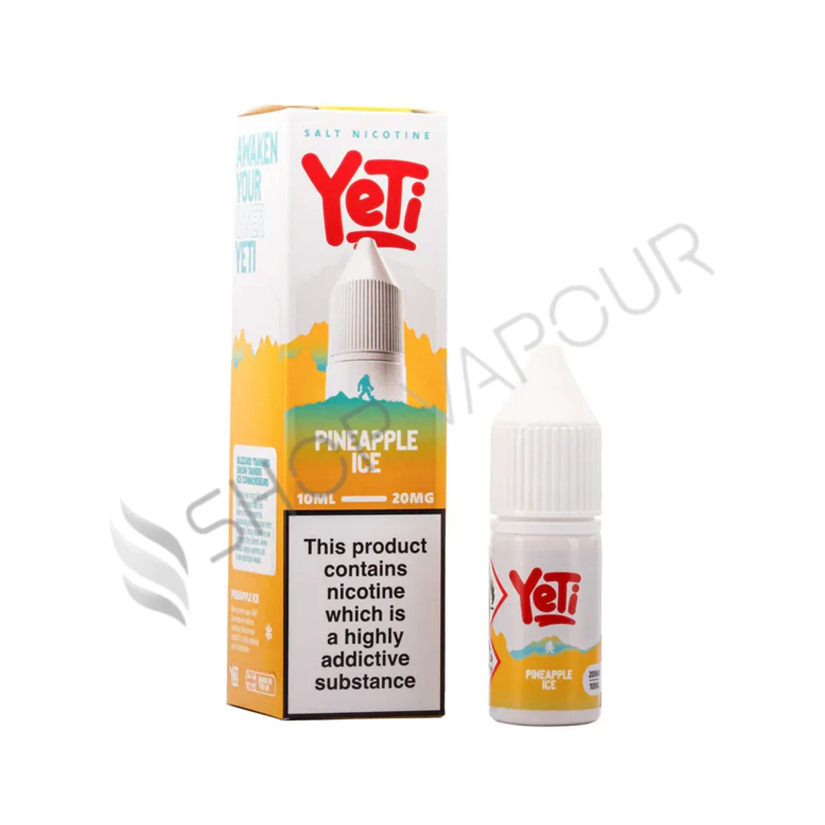 Pineapple Ice Nic Salt E-Liquid by Yeti