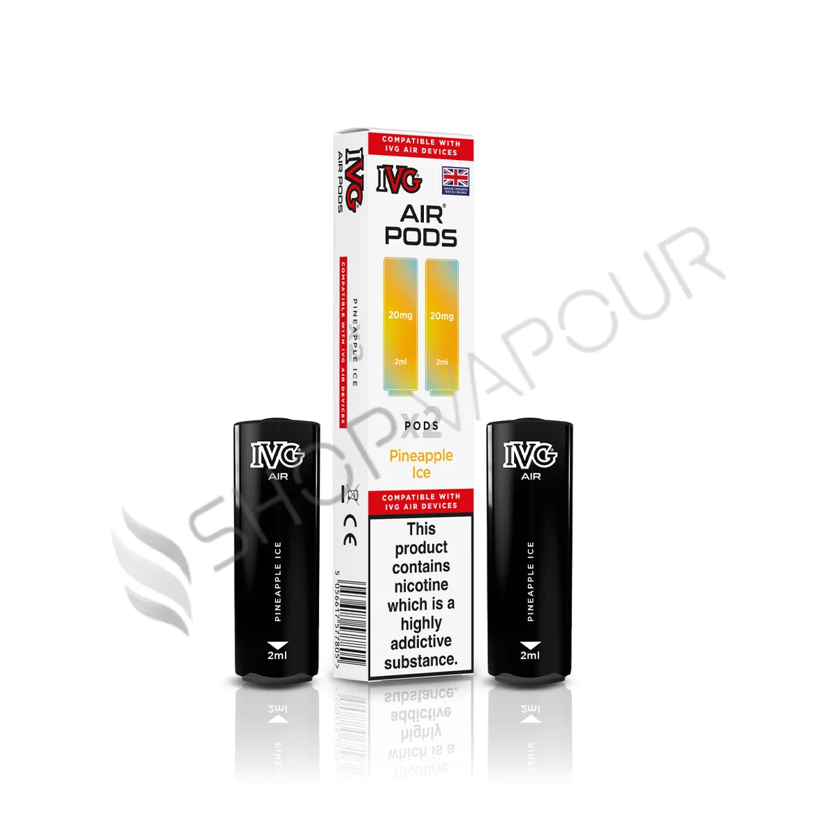 Pineapple Ice Prefilled Pods by IVG Air