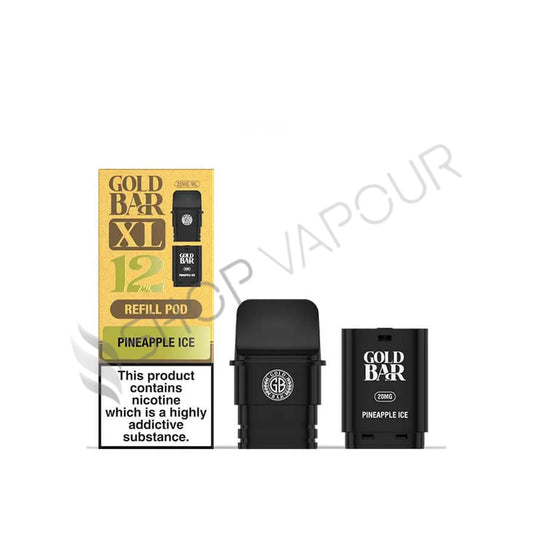 Pineapple Ice XL Prefilled Pod & Refill by Gold Bar