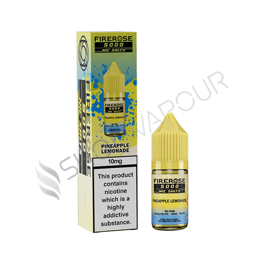 Pineapple Lemonade Nic Salt E-Liquid by Elux Firerose 5000