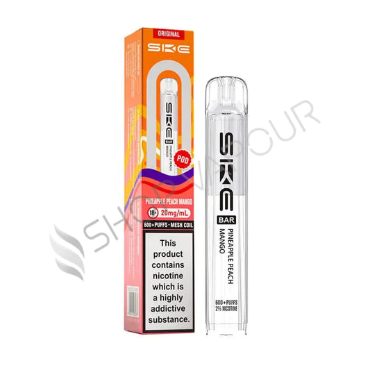 Pineapple Peach Mango Crystal 600 Prefilled Pods by SKE