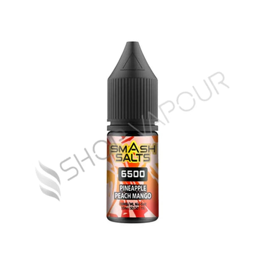 Pineapple Peach Mango Nic Salt E-Liquid by Smash Salts 6500
