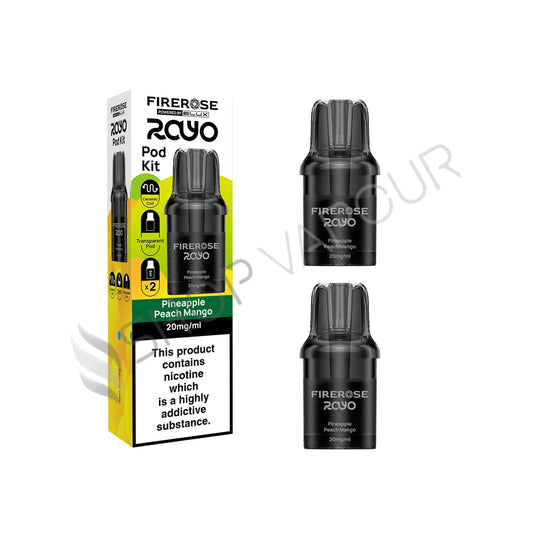 Pineapple Peach Mango Rayo 600 Prefilled Pods by Firerose
