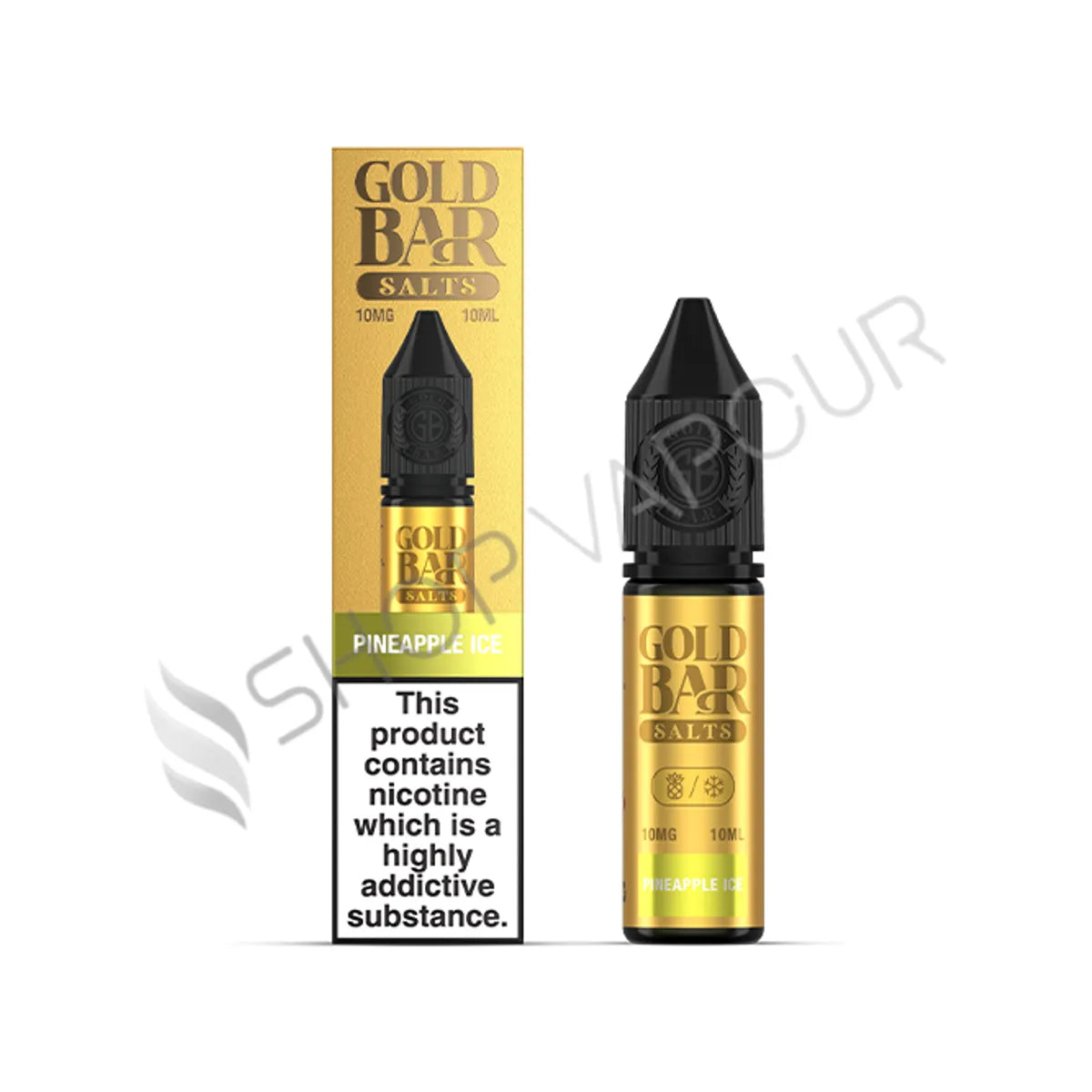 Pineapple Ice Nic Salt E-Liquid by Gold Bar Salts