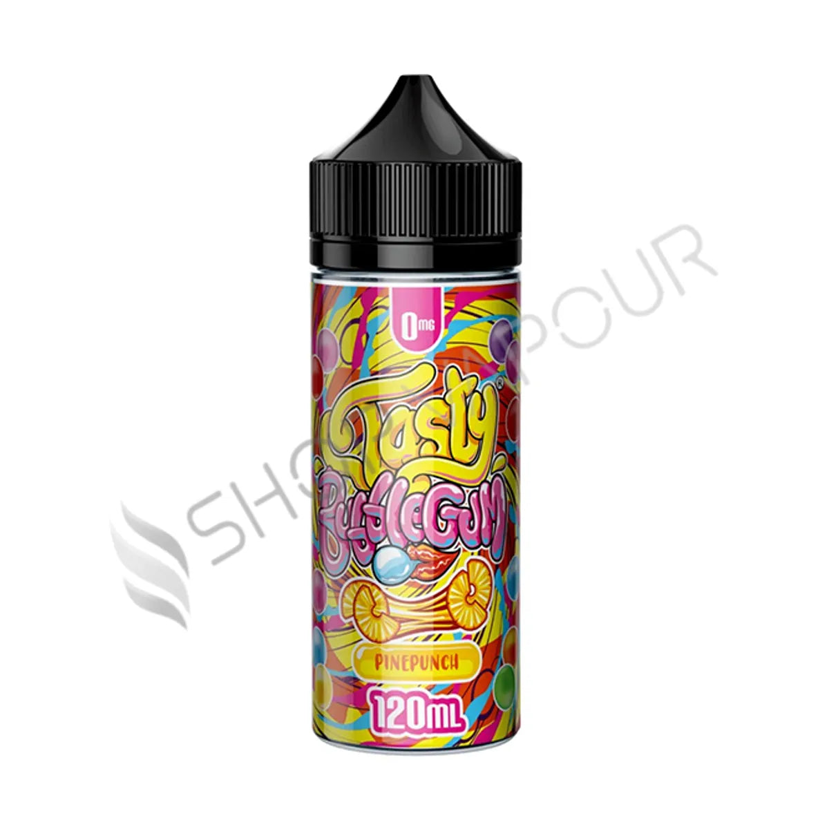 Pinepunch 100ml Shortfill E-Liquid by Tasty Bubblegum