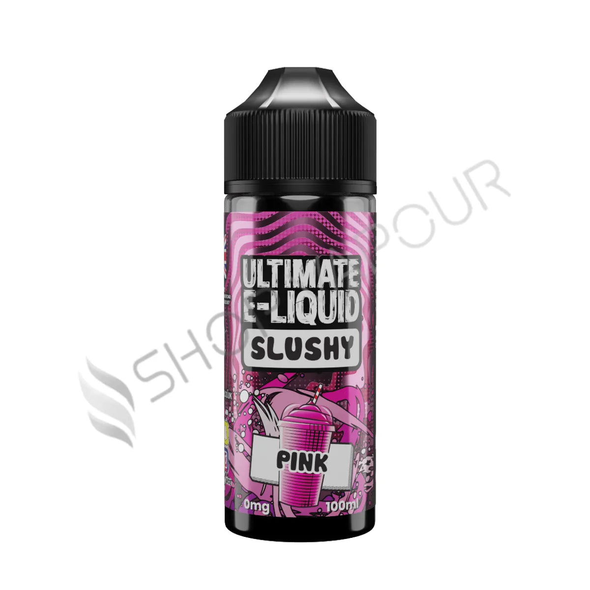 Pink 100ml Shortfill E-liquid by Ultimate Juice Slushy