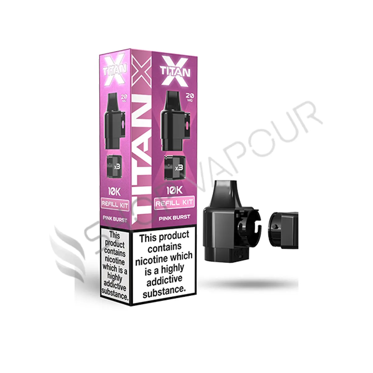Pink Burst Titan X Refill Pack by Titan