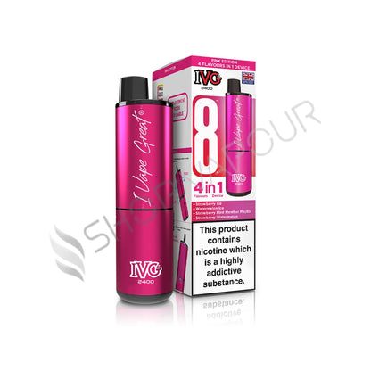 IVG 2400 4 in 1 Prefilled Pod Kit - Pink Edition