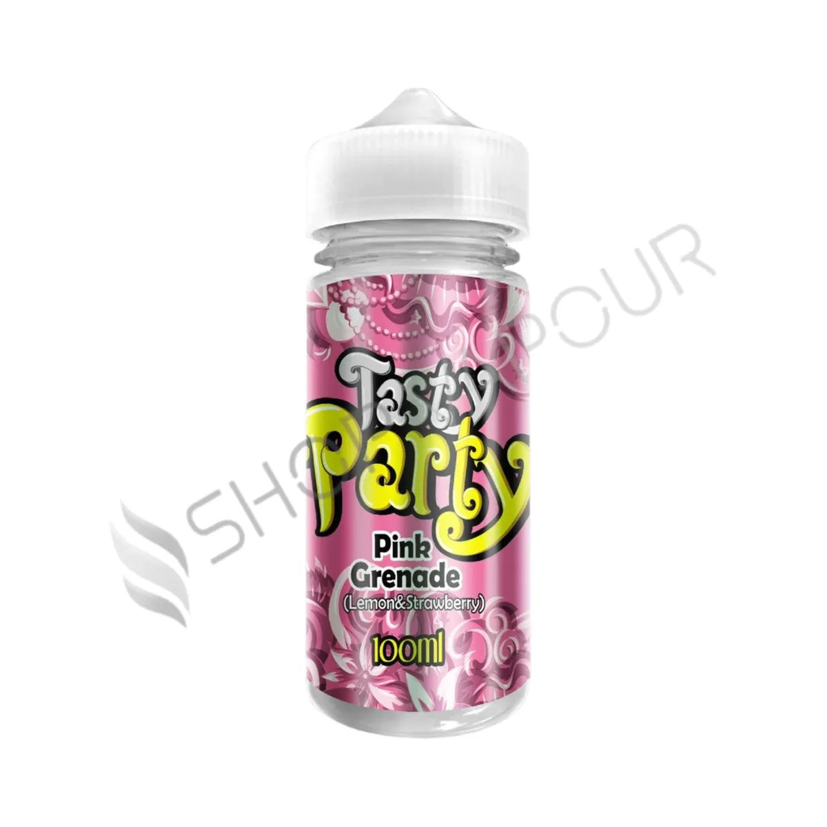 Pink Grenade 100ml Shortfill E-Liquid by Tasty Party